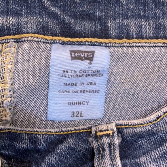 NWT- Levi Strauss & Co Quincy Jean 32L Premium - Picture 2 of 5